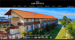 Desktop Screenshot of lsrhotels.com